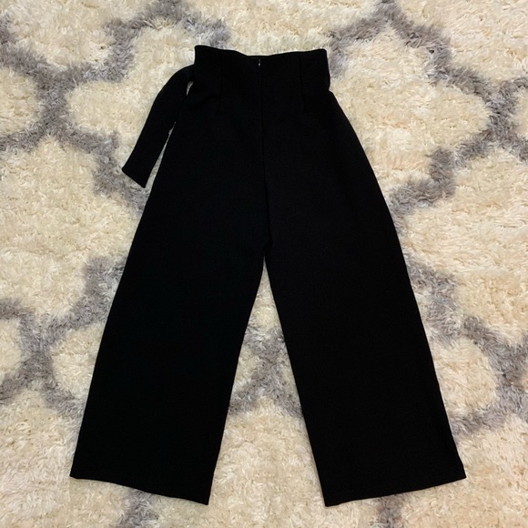 Forever 21 Wide Leg Black Dressy Pants - Picture 3 of 6